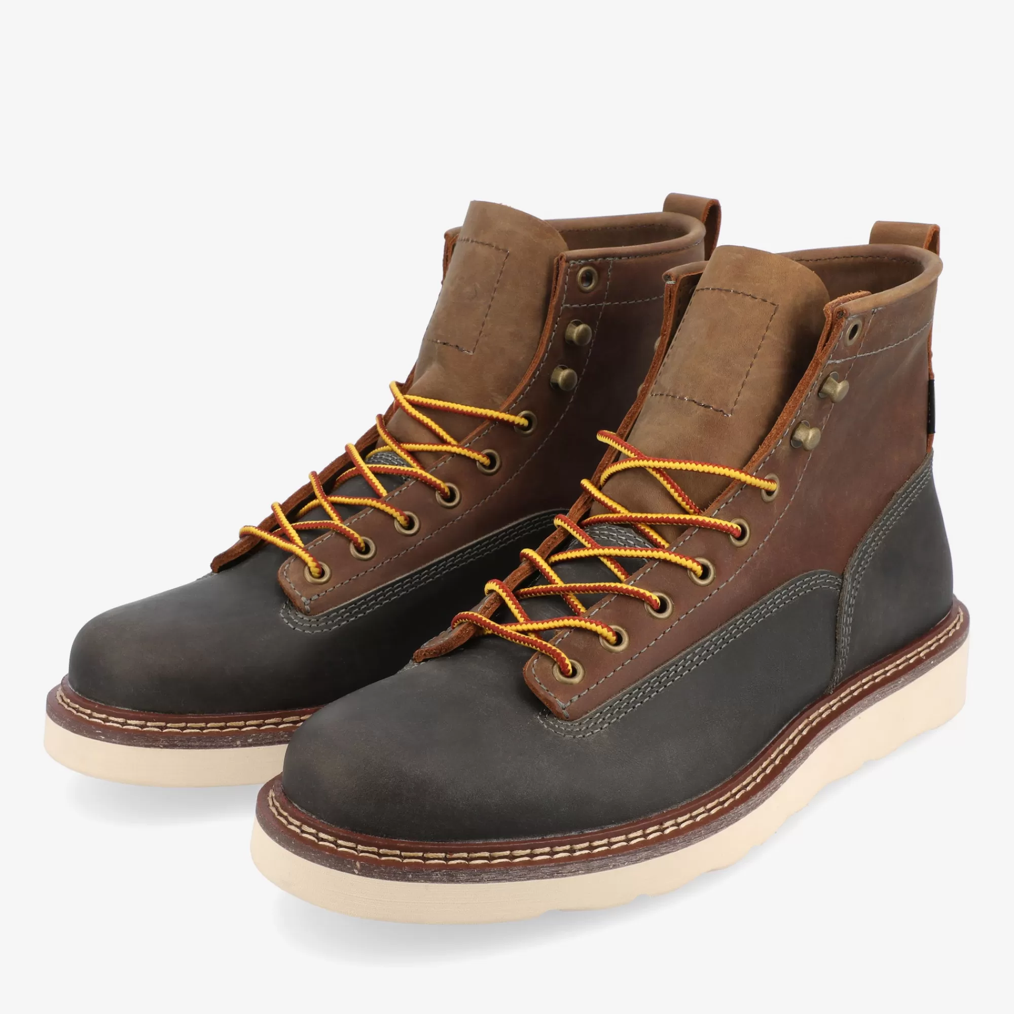 Cheap TAFT Model 001 Boot In Blue/Brown