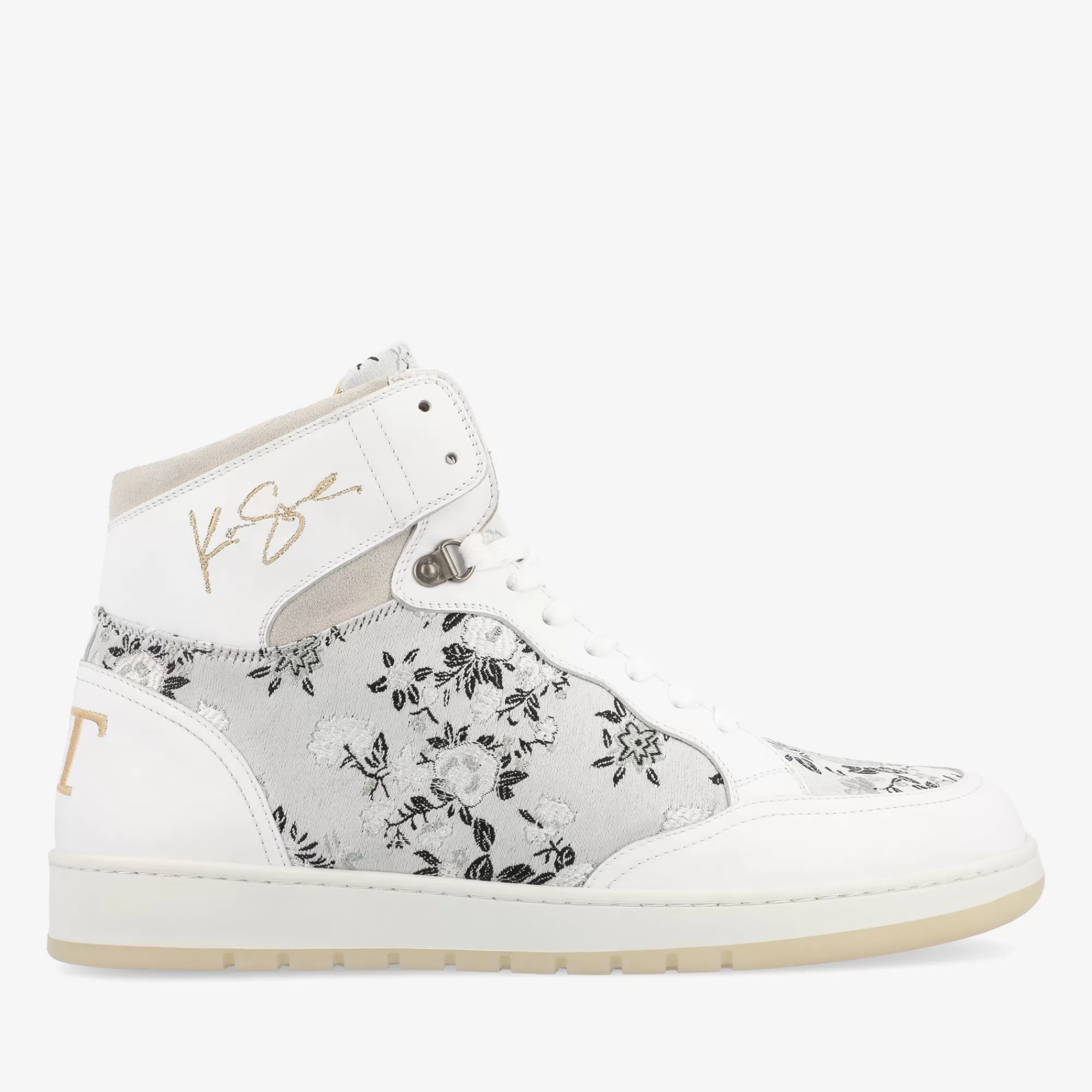 New TAFT Rapido Mens White High Tops - Eden Blanc |