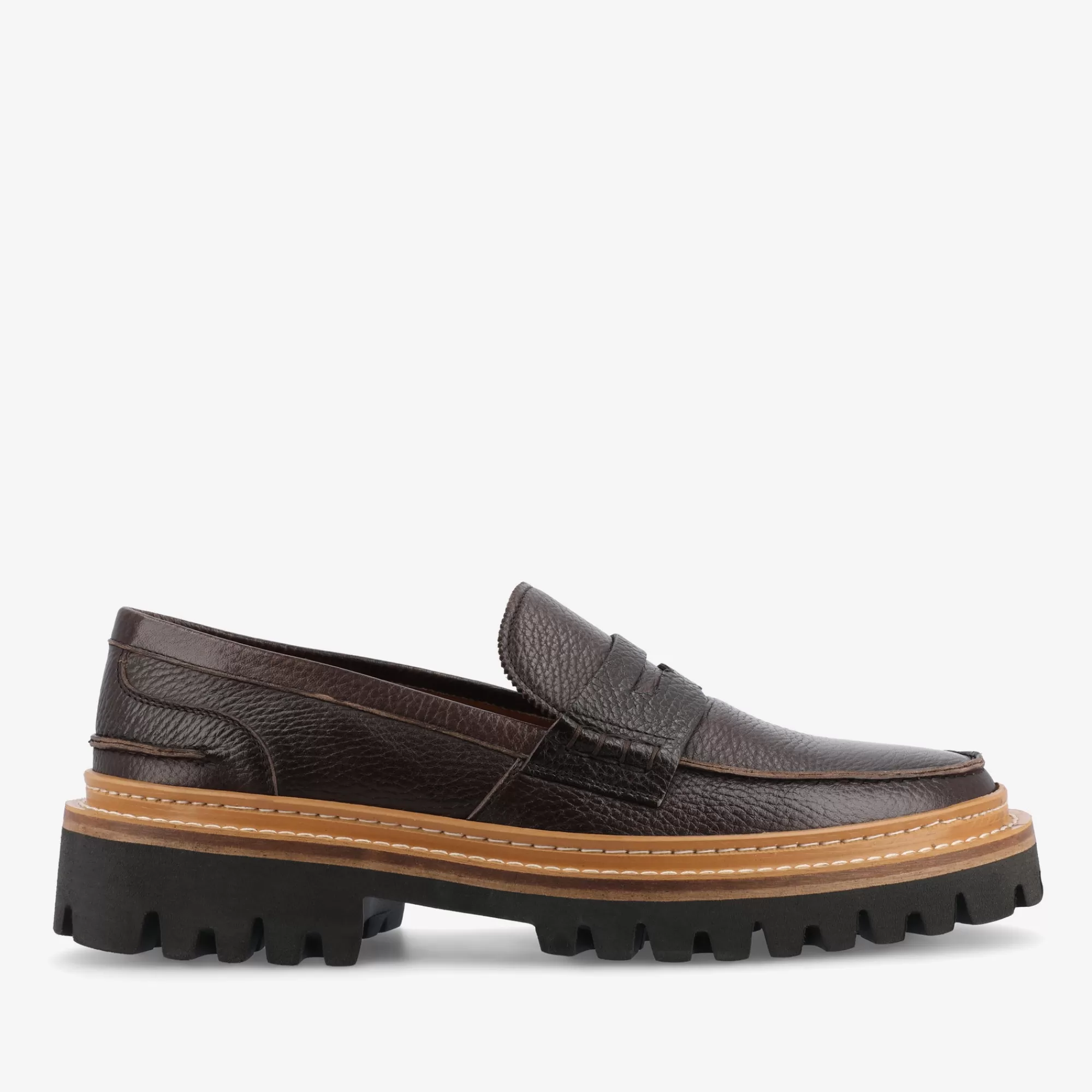 Hot TAFT The Country Loafer In Coffee - Dark Brown Loafer |