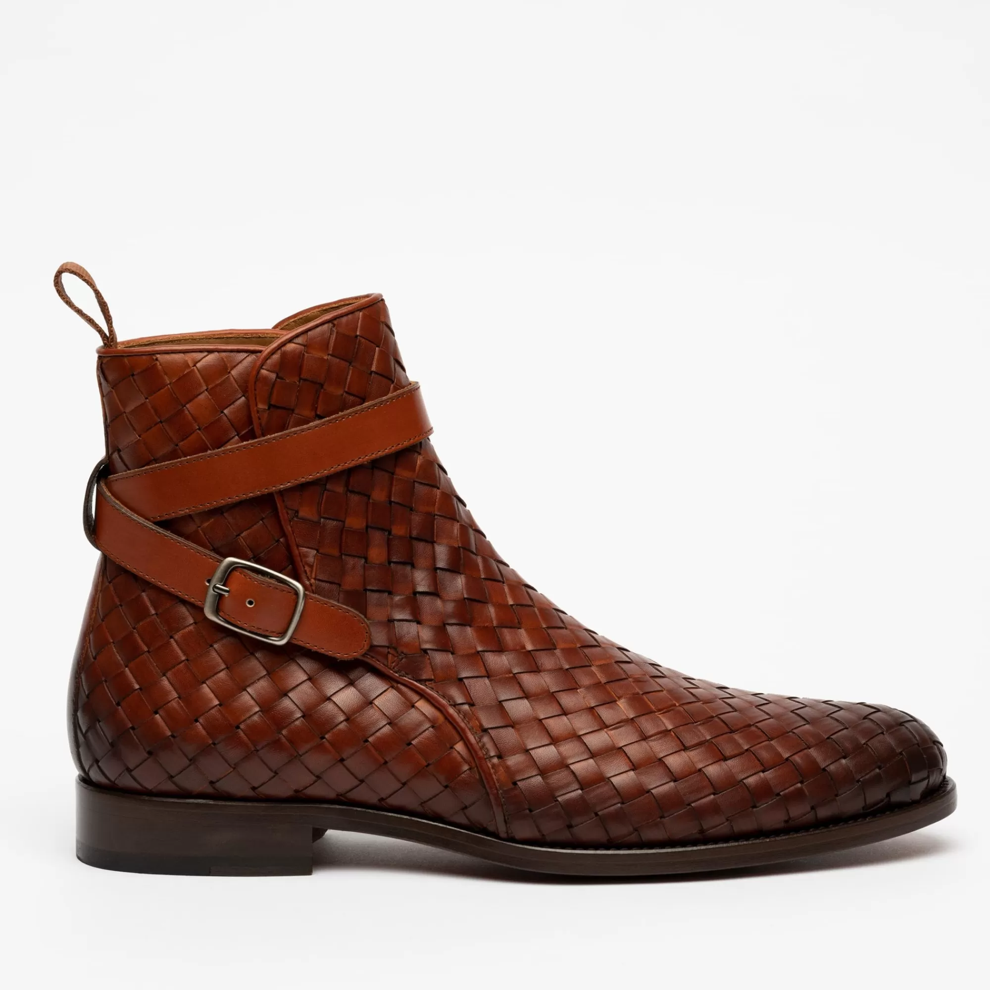 Online TAFT The Dylan Boot - Woven Leather Boot |