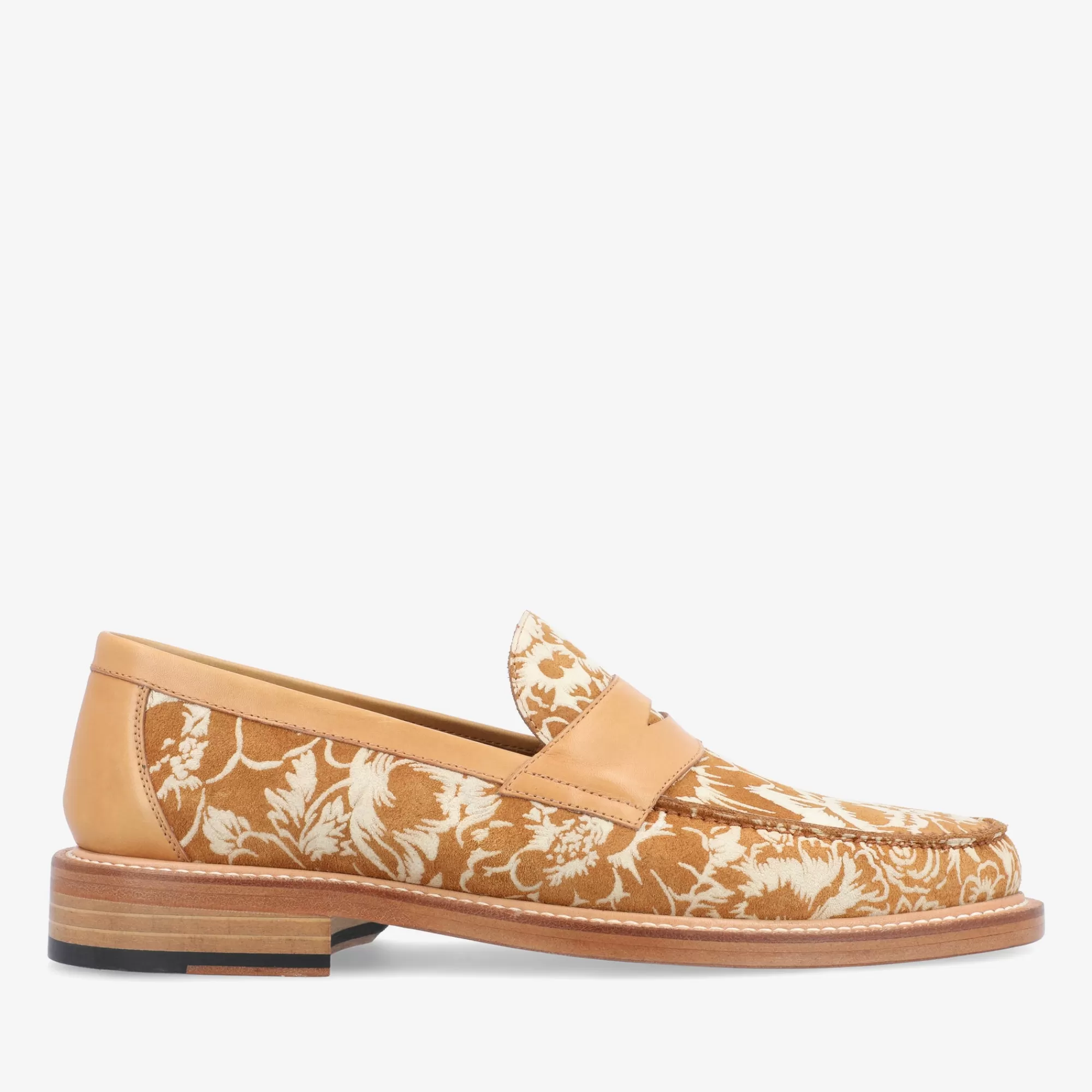 Hot TAFT The Fitz Loafer In Gold Floral |