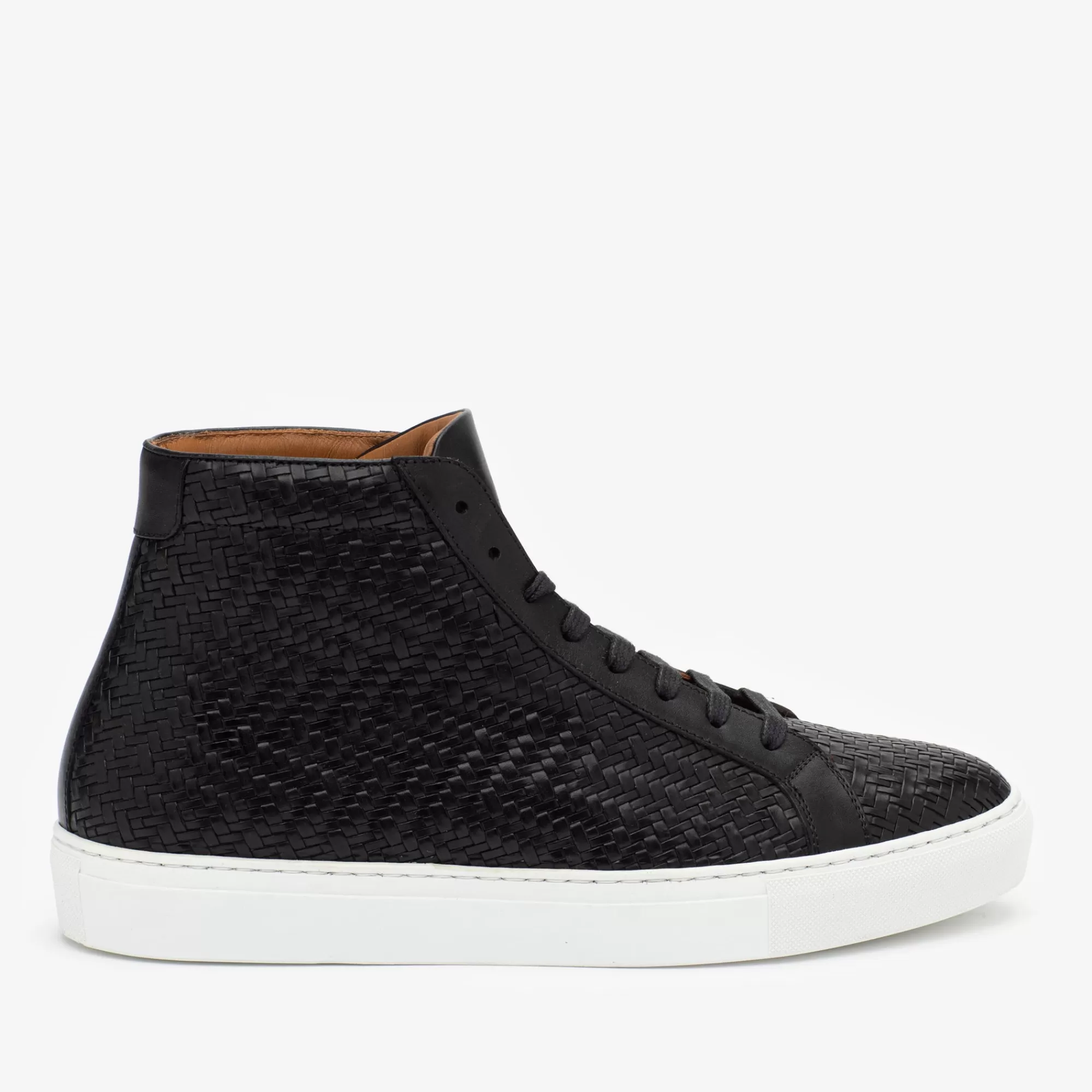 Discount TAFT The Hightop Sneaker In Black Woven |