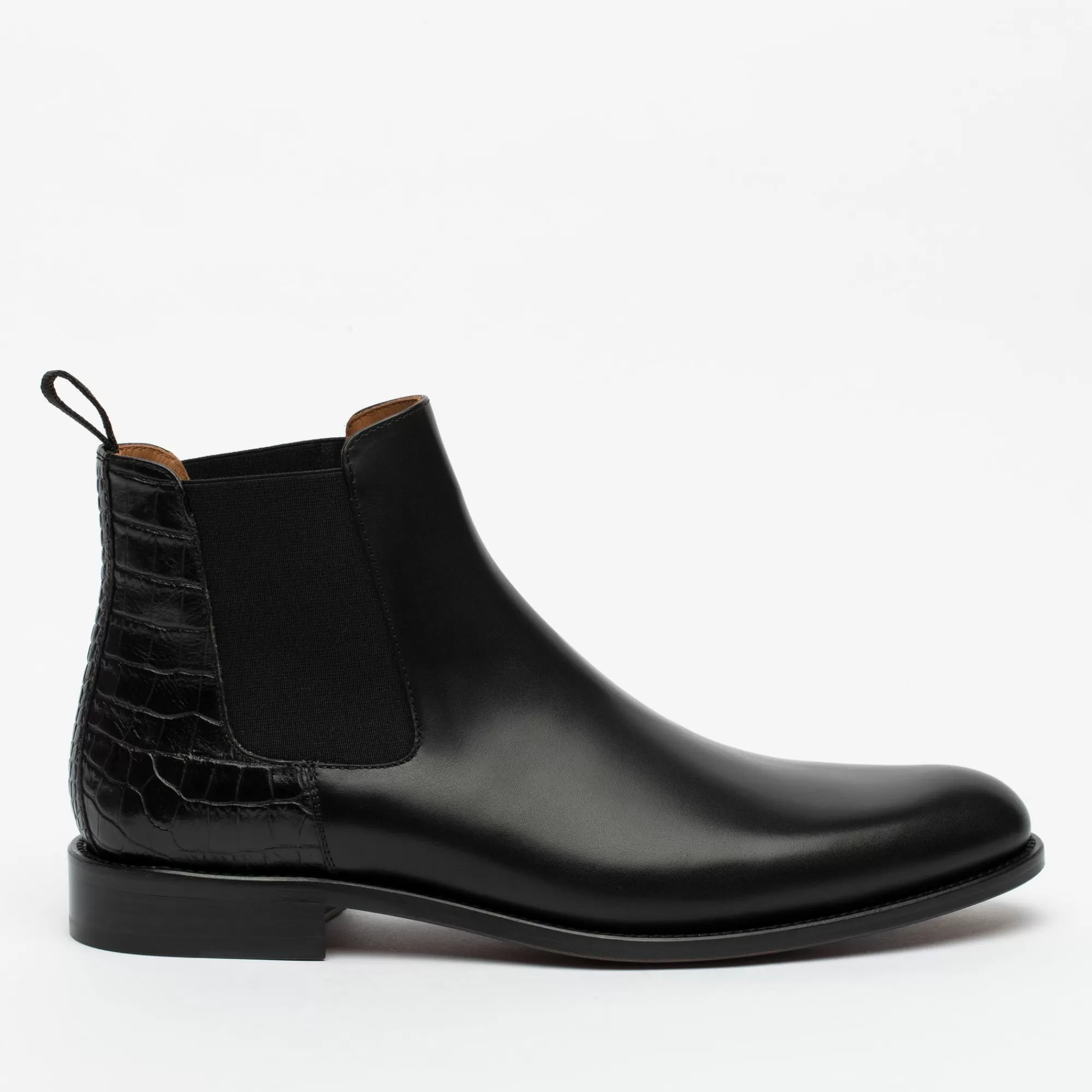 Discount TAFT The Hiro Boot - Men'S Black Leather Chelsea Boots |