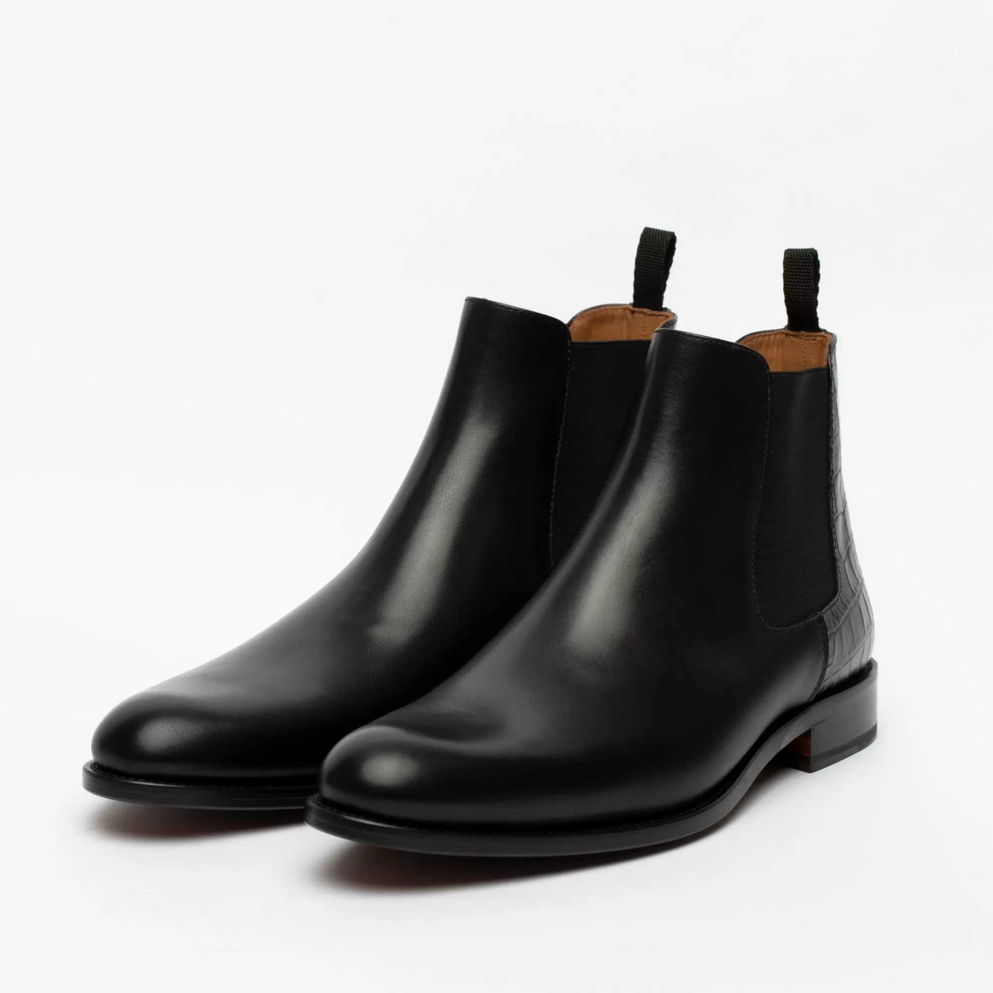 Discount TAFT The Hiro Boot - Men'S Black Leather Chelsea Boots |