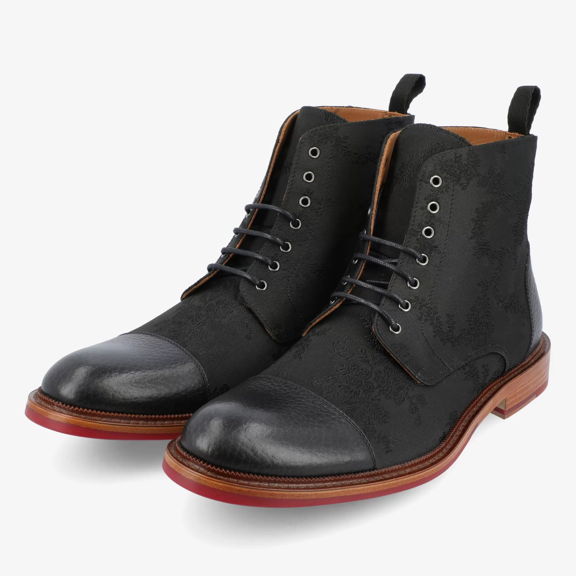 Cheap TAFT The Jack Boot In Gotham - Red Soled Boots |