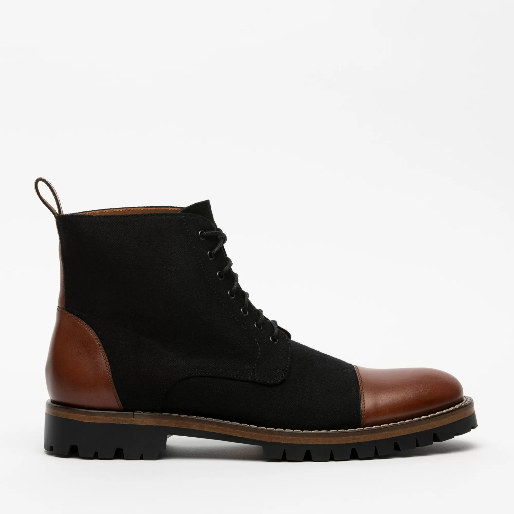 New TAFT The Jack Boot In Industrial - Two Toned Boots |