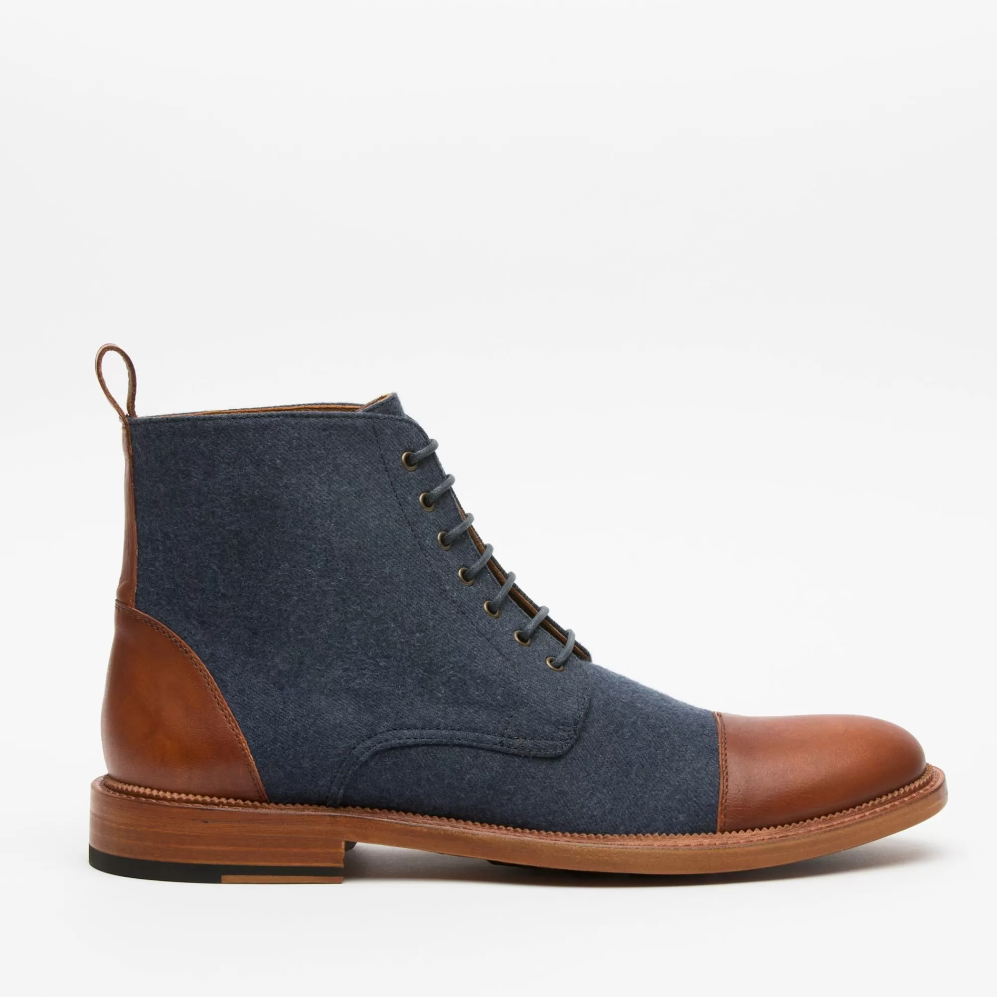 Outlet TAFT The Jack Boot In Navy - Ankle Boots |