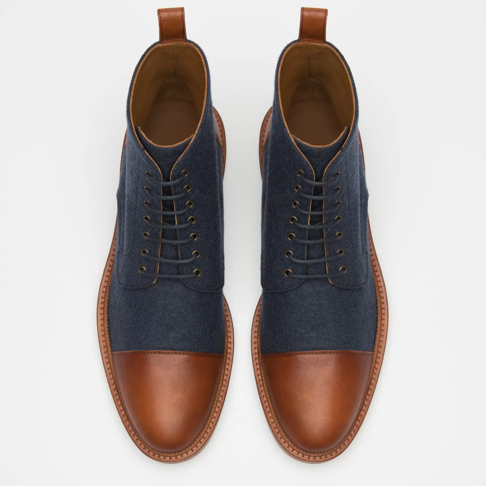 Outlet TAFT The Jack Boot In Navy - Ankle Boots |