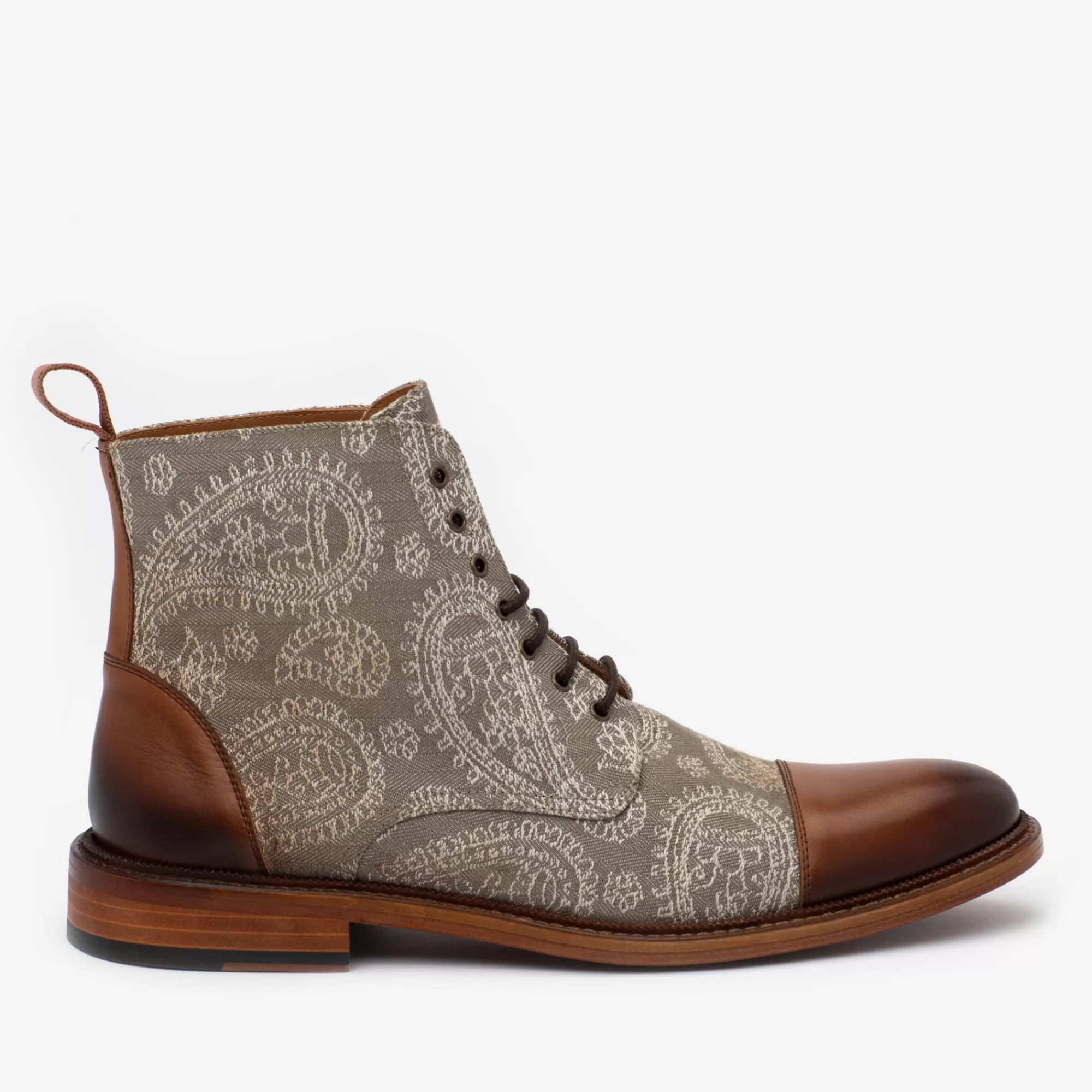 Sale TAFT The Jack Boot In Taupe Paisley |