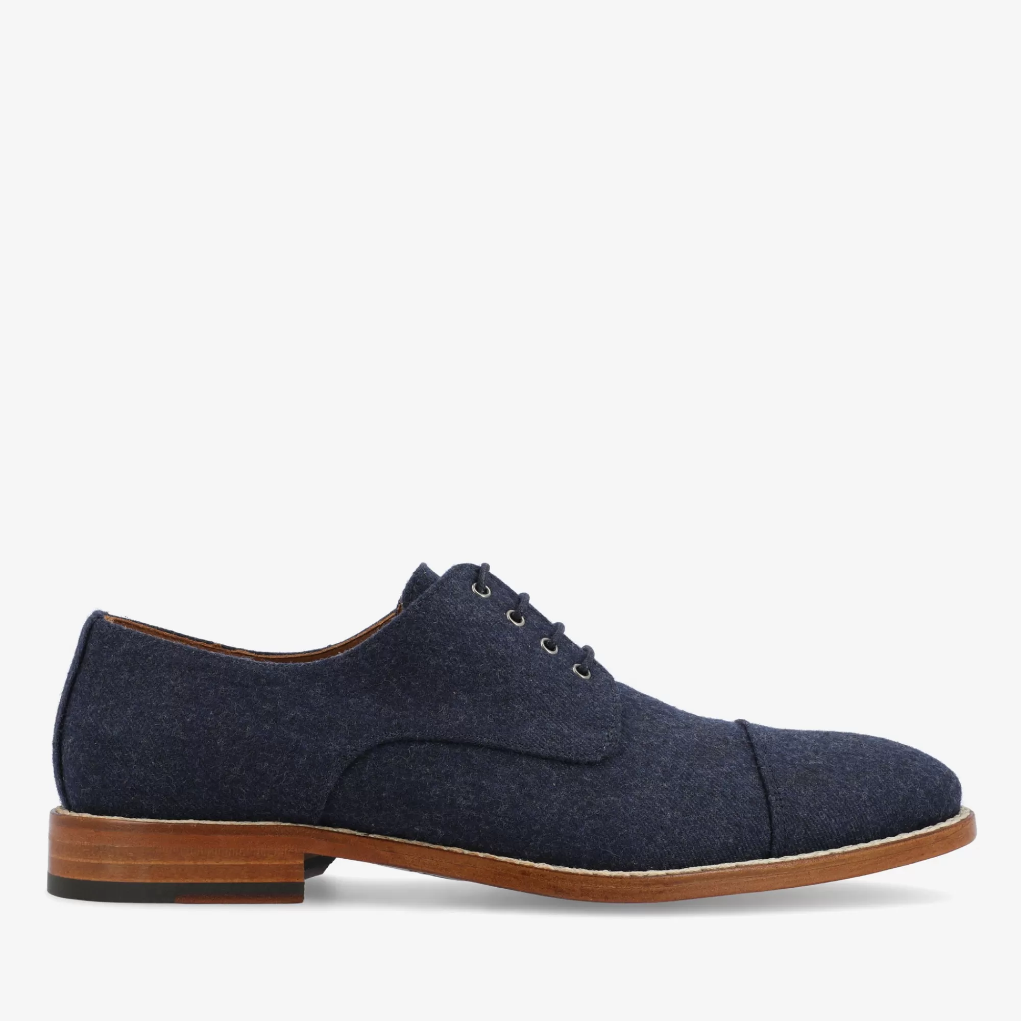 Clearance TAFT The Kennedy Shoe - Navy Blue Shoes |