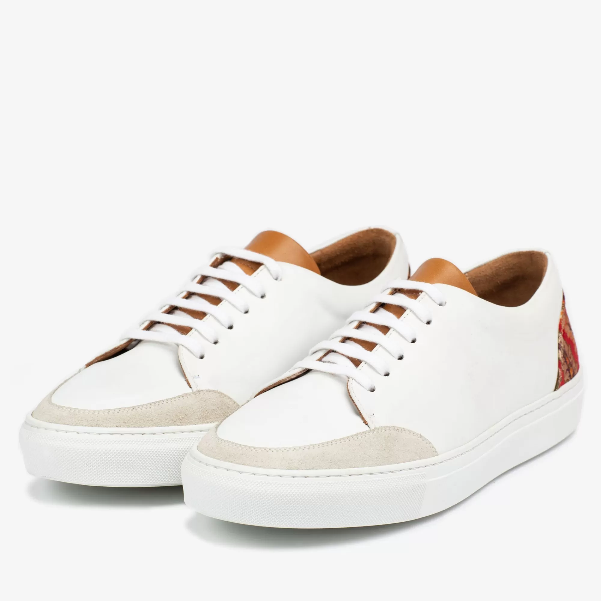 Hot TAFT The Klay Sneaker - Red/White Leather Sneakers |