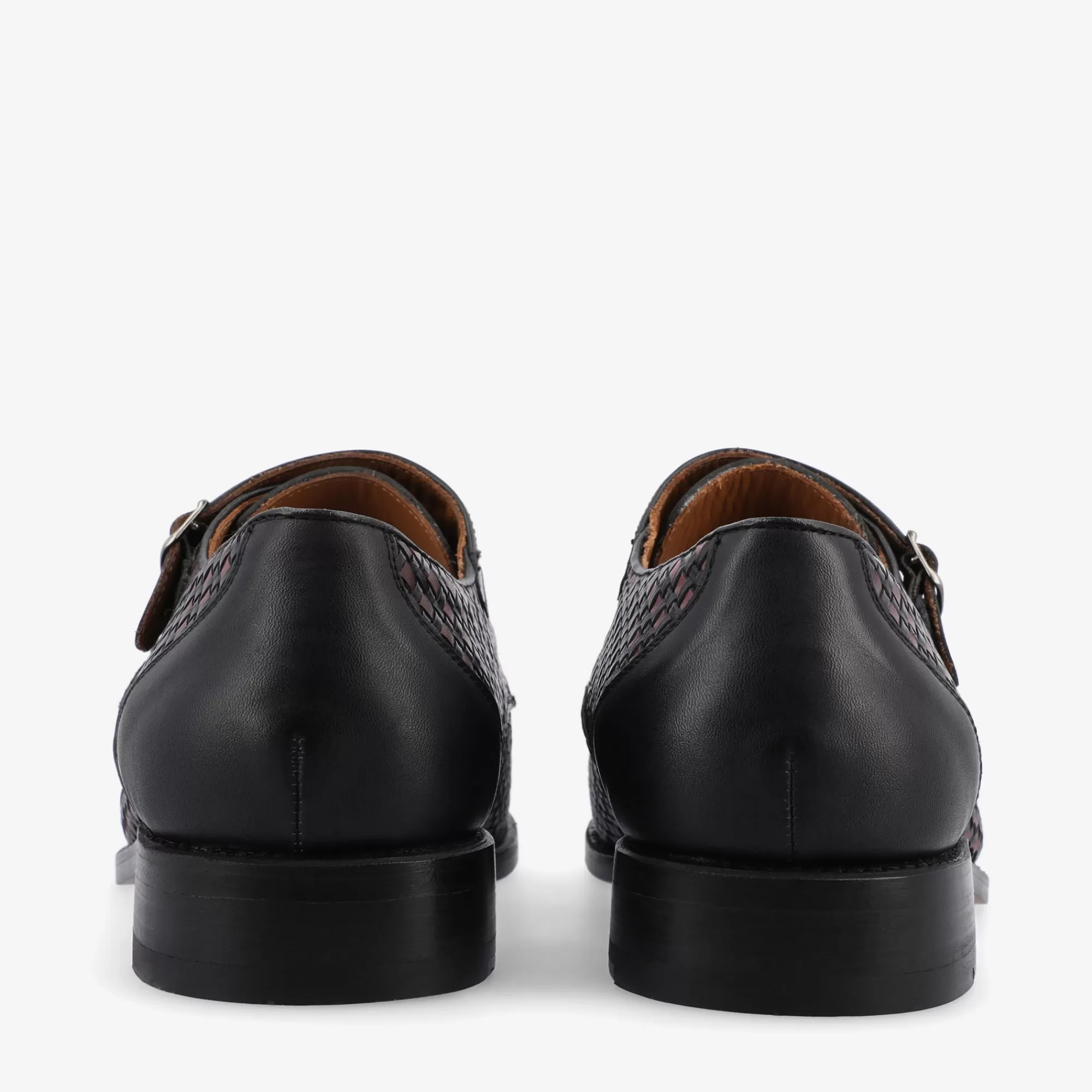 the_lucca_double_monk_strap_shoe_in_black_woven__taft_3.webp Cheap TAFT The Lucca Double Monk Strap Shoe In Black Woven |