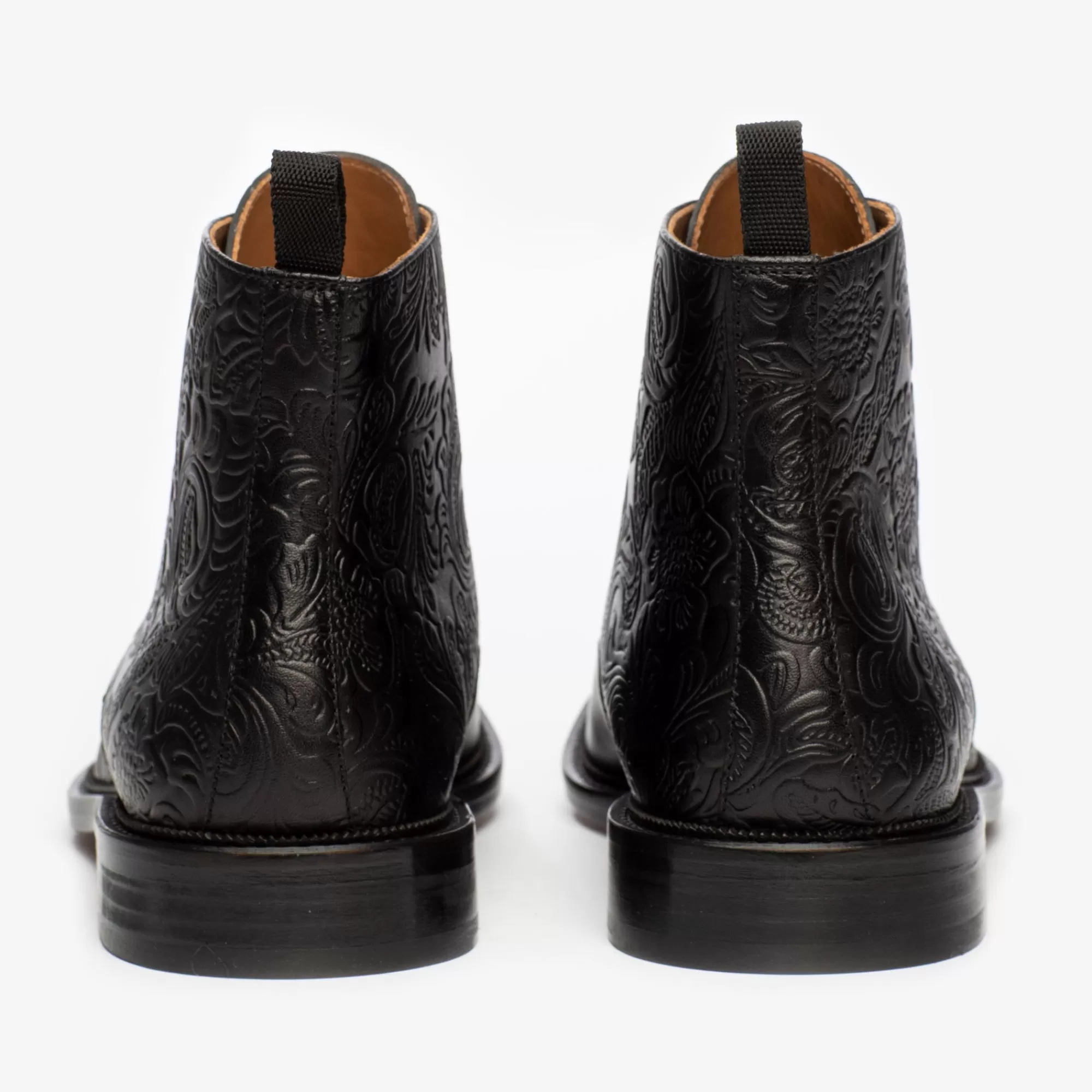 Clearance TAFT The Paris Boot In Black Floral - Ankle Boots |