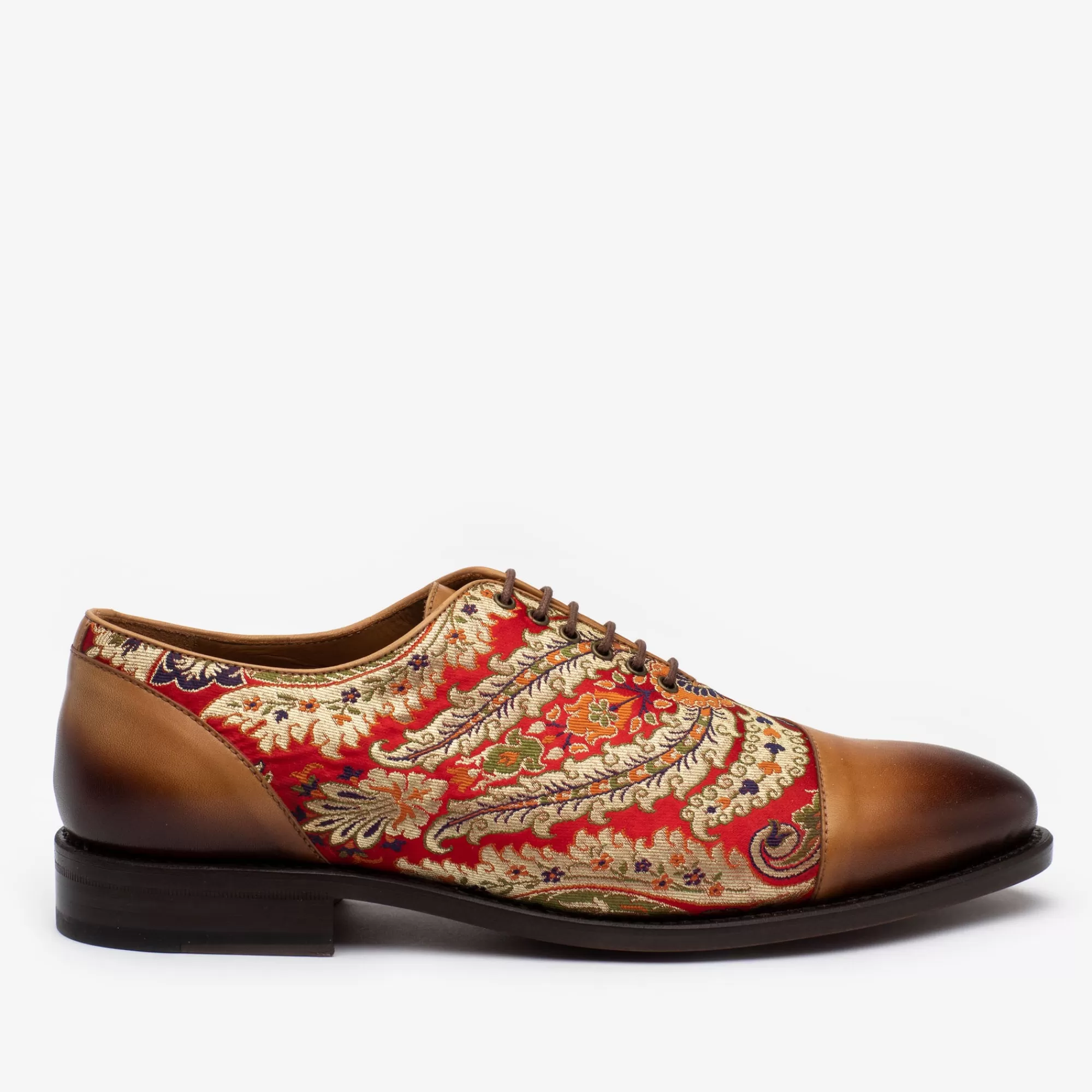 New TAFT The Paris Shoe In Red Paisley |