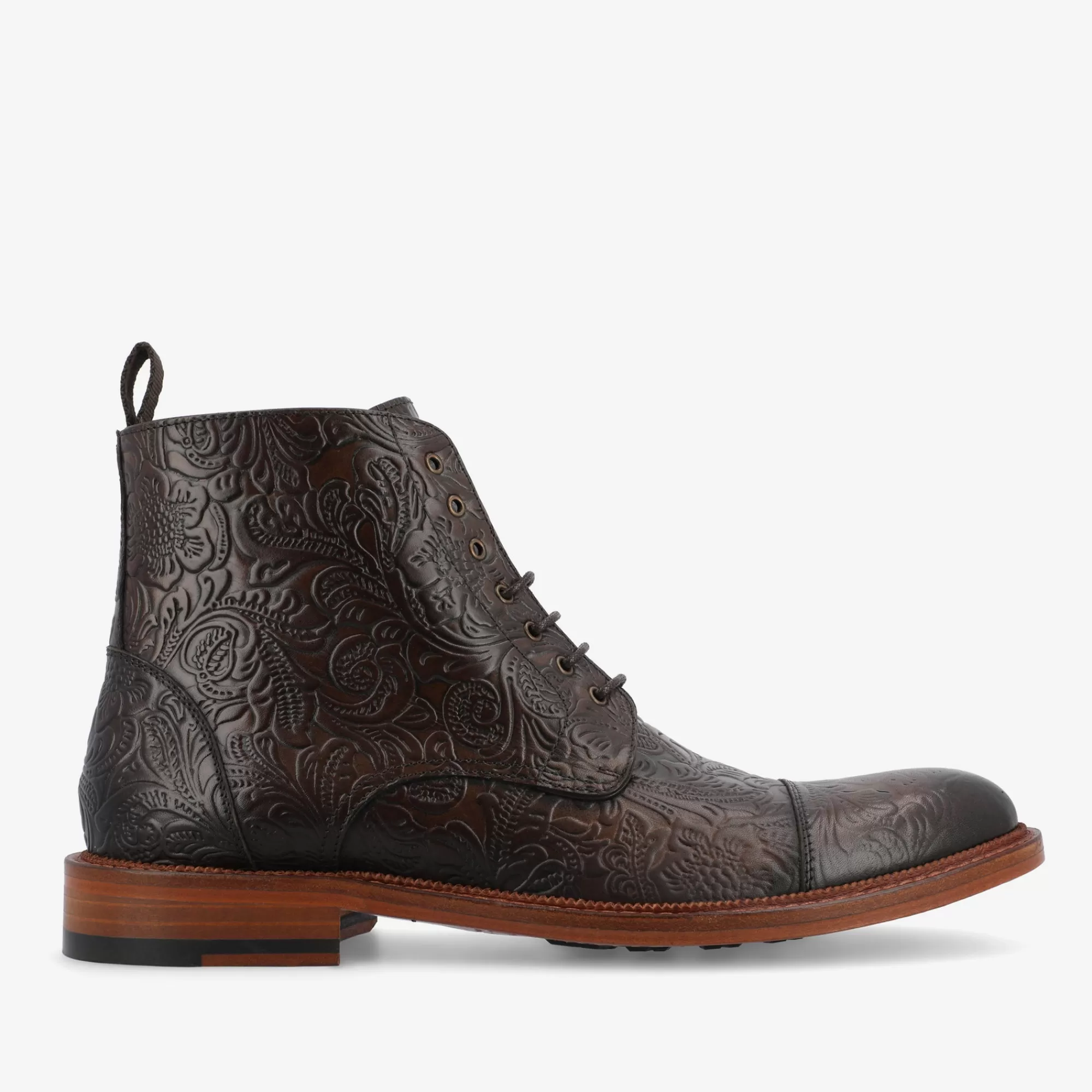 New TAFT The Rome Boot In Marron Viejo