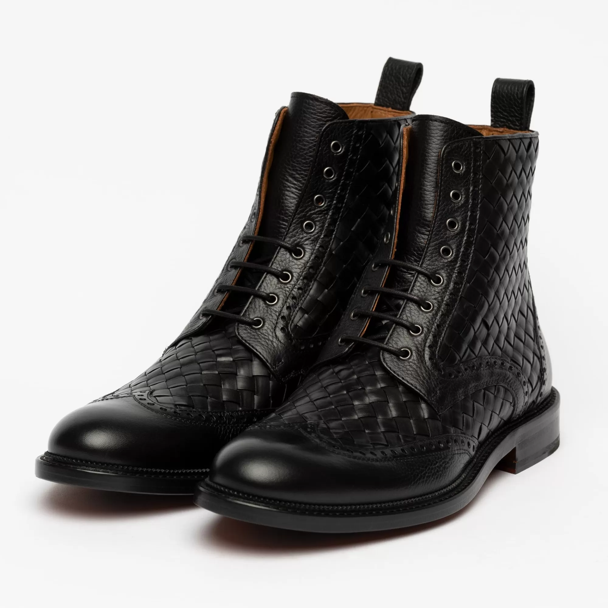 New TAFT The Saint Boot In Black - Men'S Leather Dress Boot