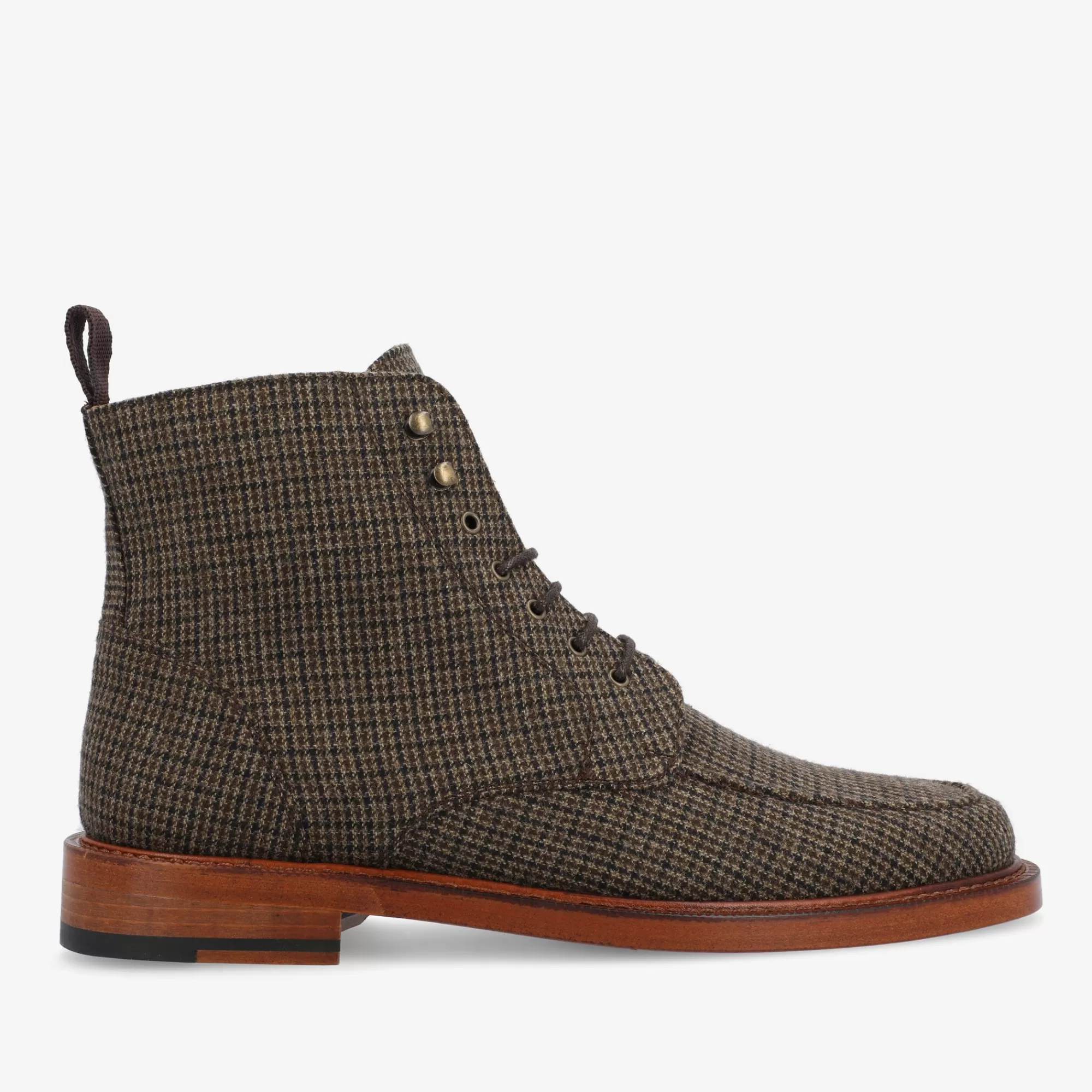 Sale TAFT The Smith Boot In Espresso - Houndstooth Boot |