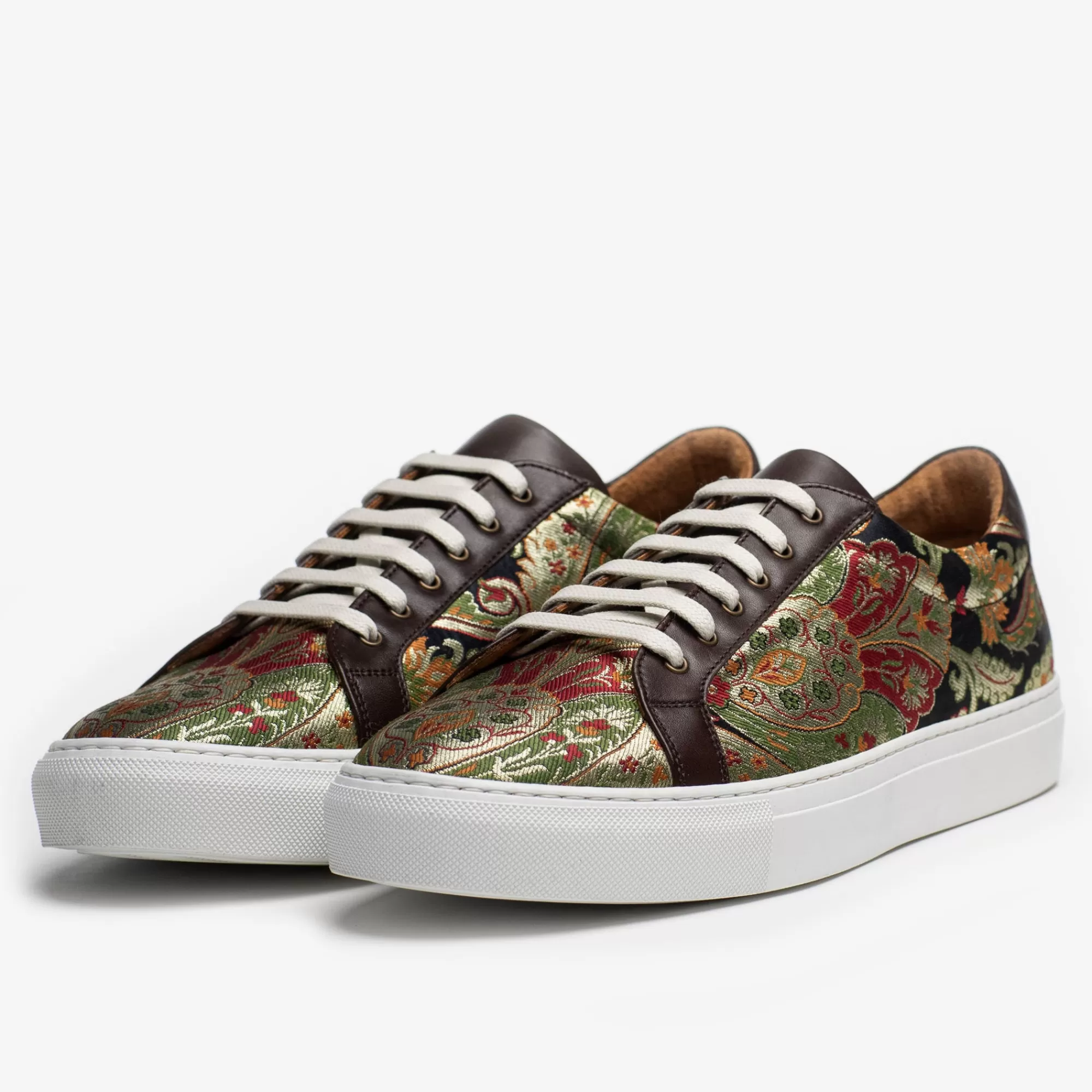 Cheap TAFT The Sneaker In Kashmir Multicolor Paisley Fabric |