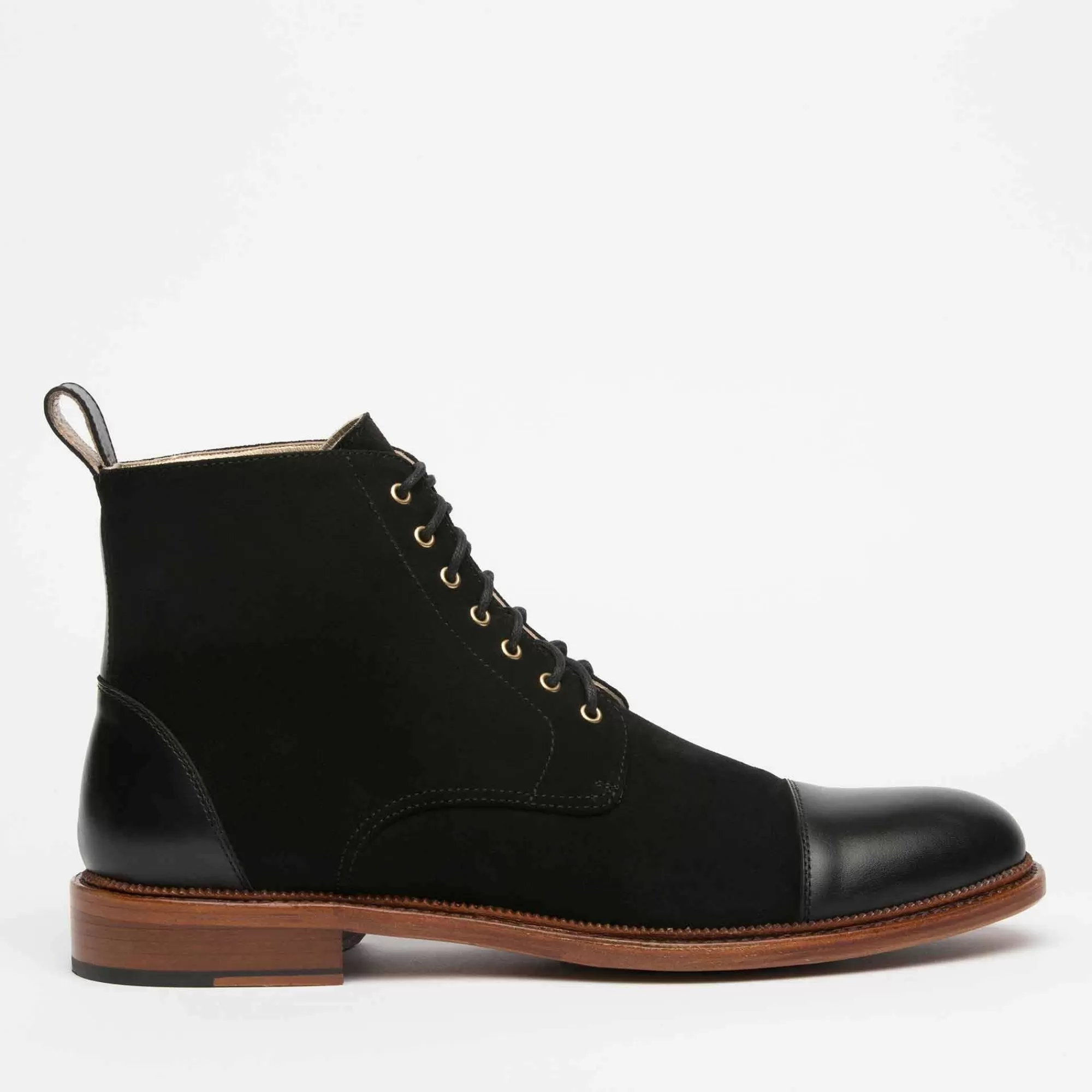 Discount TAFT The Troy Boot - Black Suede |