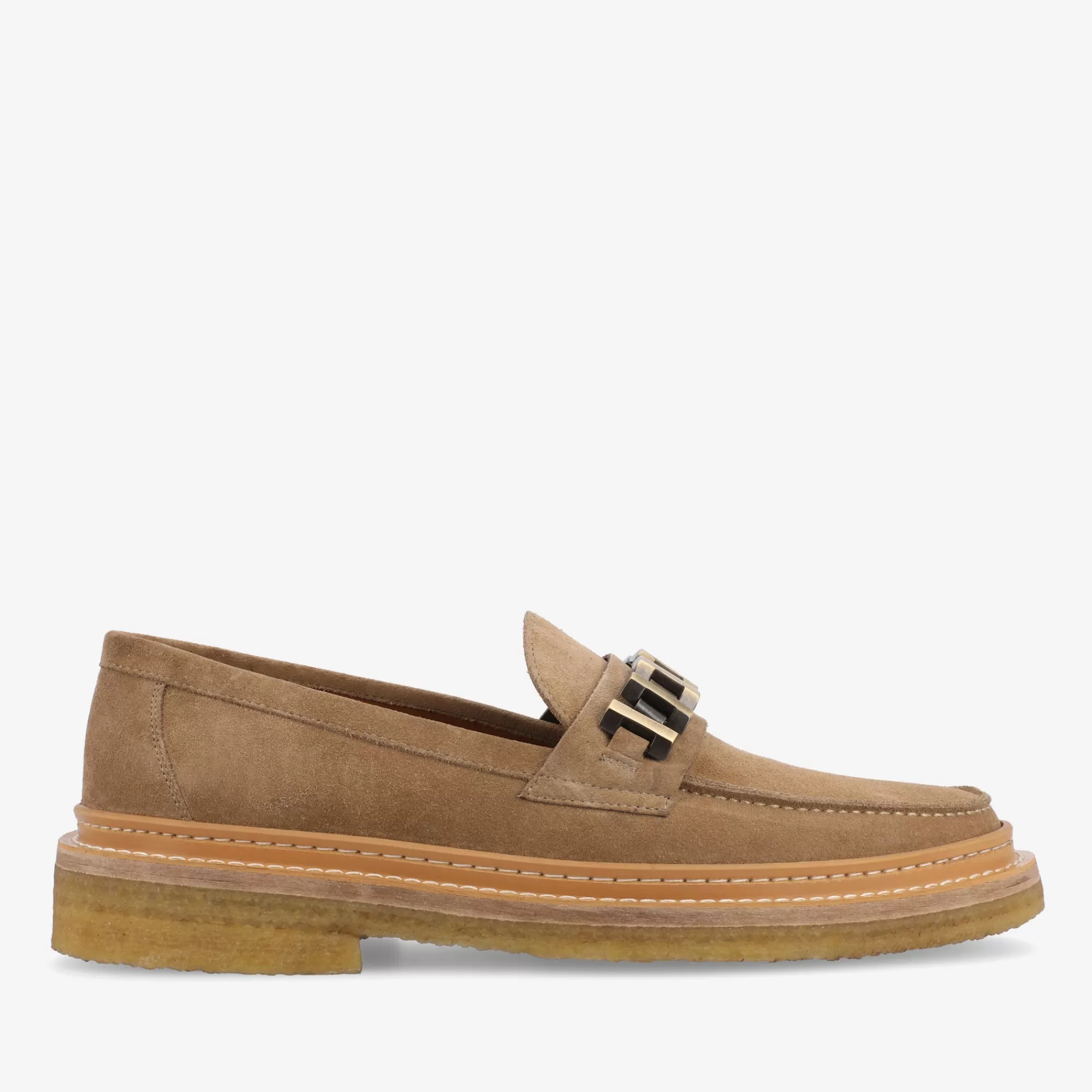 Best Sale TAFT The Verona Loafer In Beige - Beige Suede Loafer |