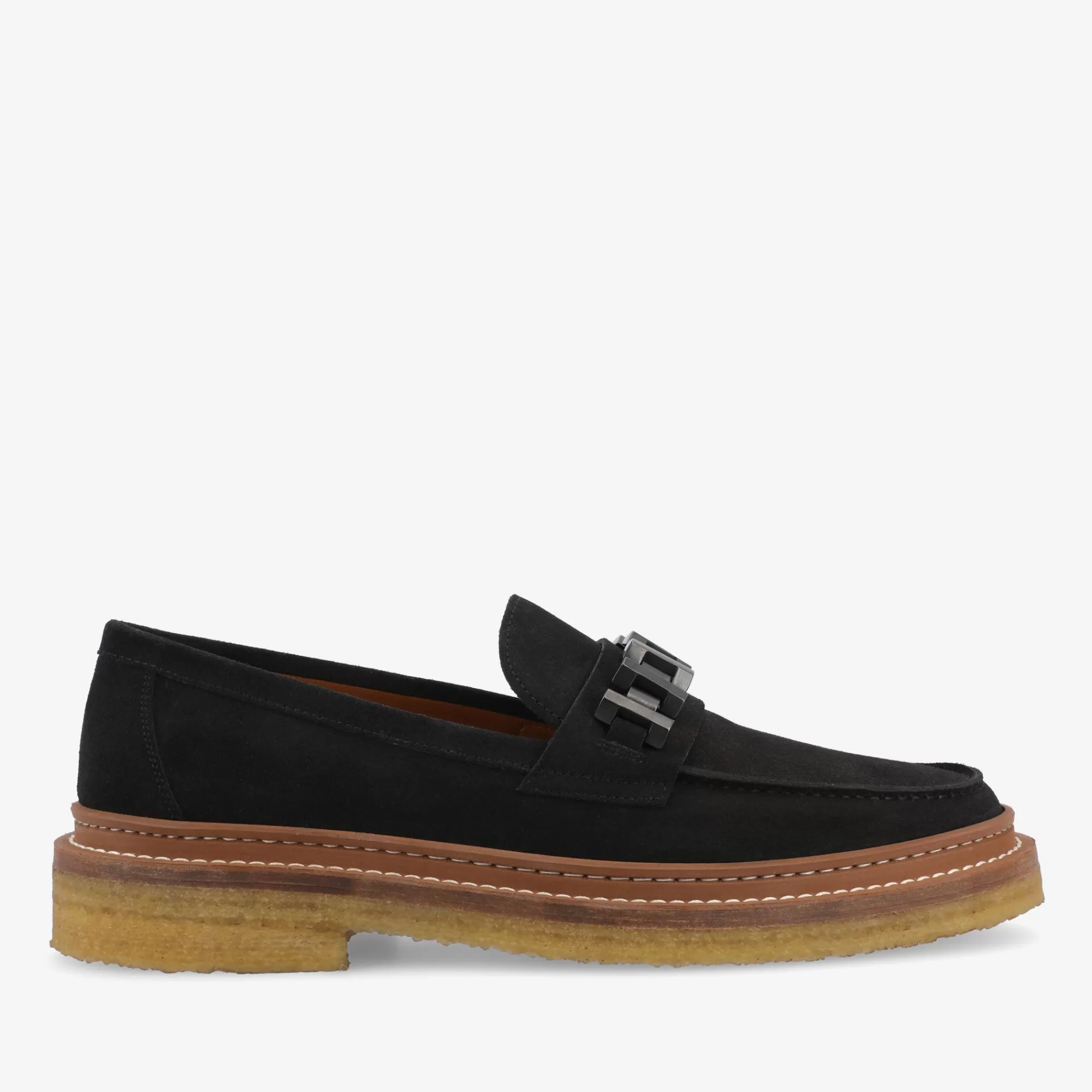 Best TAFT The Verona Loafer In Black - Black Suede Loafer |