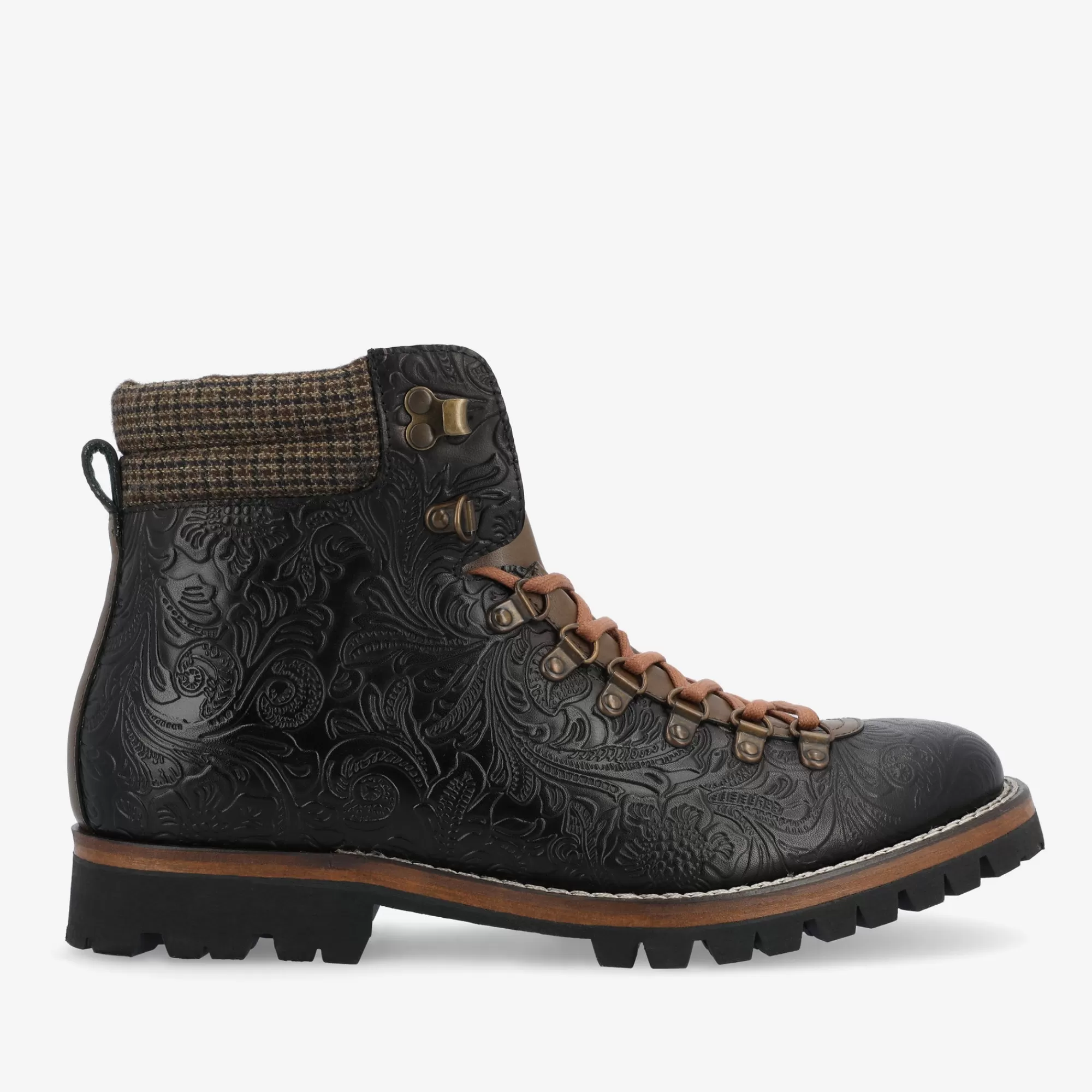 Best Sale TAFT The Viking Boot In Black Floral |