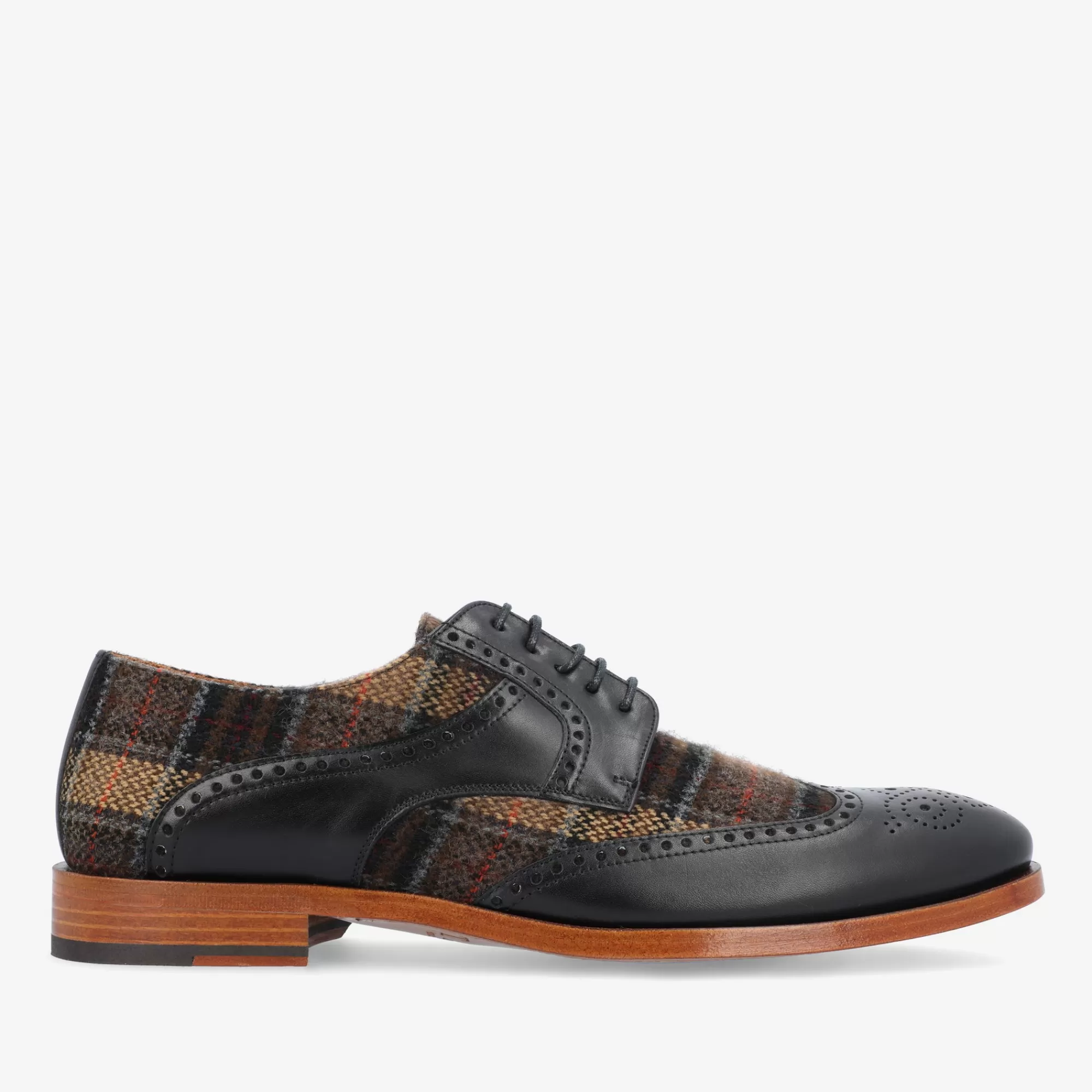 Flash Sale TAFT The Wallace Shoe In Brown Tartan |